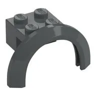 Wheel Arch, Mudguard 4 x 2 1/2 x 2 with 2 x 2 Plate