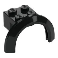 Wheel Arch, Mudguard 4 x 2 1/2 x 2 with 2 x 2 Plate
