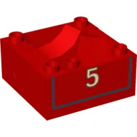 Duplo Train Cab / Tender Base Thomas & Friends James #5 Print