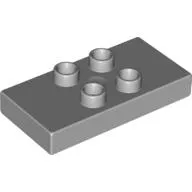 Duplo Plate 2 x 4 x 1/2 with 4 Center Studs [Thick]