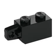 Hinge Brick 1 x 2 Locking with 1 Finger Vertical End