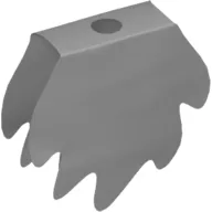 Neckwear Poncho, Tattered with Center Hole (Dementor)