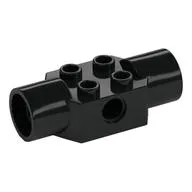 Technic Brick Special 2 x 2 with Pin Hole, with 2 Rotation Joint Sockets