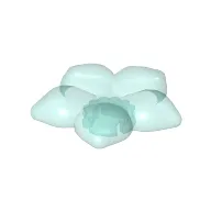 Clikits Icon, Flower 2 x 2 Large, 5 Petals with Pin