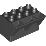 Duplo Brick 4 x 3 x 3 Wry Inverted