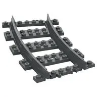 Vehicle Track, Train, Plastic (RC Trains) Curved