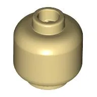 Minifig Head [Plain] [Hollow Stud]