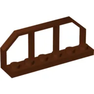 Plate Special 1 x 6 with Train Wagon End Fence