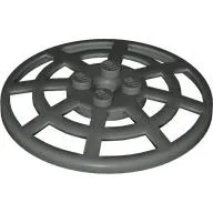 Dish 6 x 6 Inverted, Radar / Webbed [Anti-studs at 90°]