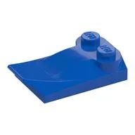 Wedge Curved 2 x 3 x 2/3 Two Studs, Wing End