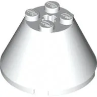 Cone 4 x 4 x 2, Axle Hole [Plain]