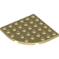 Plate Round Corner 6 x 6