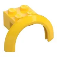 Wheel Arch, Mudguard 4 x 2 1/2 x 2 with 2 x 2 Plate