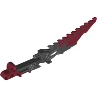 Large Figure Weapon Staff, Vahki Staff of Confusion, with Marbled Black Pattern