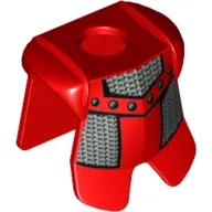 Minifig Neckwear Armor Breastplate with Leg Protection, Adric/Kentis Chain Mail Print