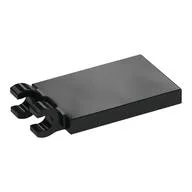 Tile Special 2 x 3 with 2 Clips [Thick Open O Clips]