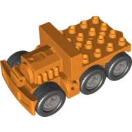 Duplo Truck Base with Molded Engine 5 x 9