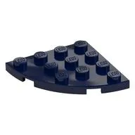 Plate Round Corner 4 x 4