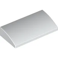 Slope Brick Curved 2 x 4 x 2/3 No Studs [No Bottom Tubes]