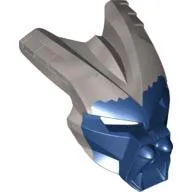 Large Figure Mask Gavla with Marbled Pearl Light Gray Pattern