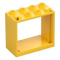 Window 2 x 4 x 3 Frame with Hollow Studs