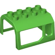 Duplo Train Locomotive Cabin Roof 2 x 4 Studs