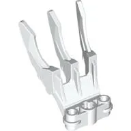 Large Figure Weapon, Claw, Triple, Small with Axle Hole