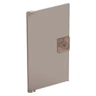 Door 1 x 4 x 6 Smooth with Square Handle Plinth