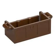 Treasure Chest Bottom with Rear Slots, No Groove