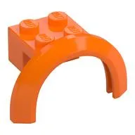 Wheel Arch, Mudguard 4 x 2 1/2 x 2 with 2 x 2 Plate