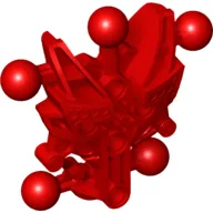 Large Figure Skeletal, Torso with 5 Ball Joints (Av-Matoran Type 1)