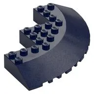 Brick Round Corner 10 x 10 with Slope 33° Edge, Axle Hole, Facet Cutout