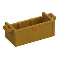 Treasure Chest Bottom with Rear Slots, with Groove