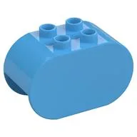 Duplo Brick 2 x 4 x 2 Rounded Ends