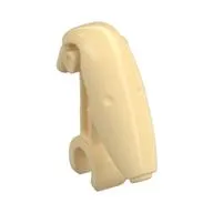 Minifig Head Special with Clip, Mechanical (Battle Droid) [Plain]