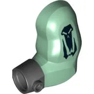 Arm, Bigfig, Left with Black Wristband and Skull Print