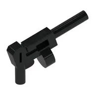 Weapon Gun [Automatic Long Barrel and Round Magazine]