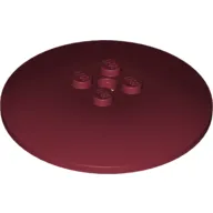 Dish 6 x 6 Inverted (Radar) with Solid Studs