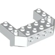 Brick Special, Train Front Sloping Base Wedged with 4 Studs on Front and 2 x 4 Cutout