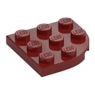 Plate Round Corner 3 x 3