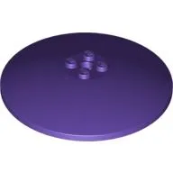 Dish 8 x 8 Inverted [Radar], Solid Studs, Rounded Anti-stud Underside