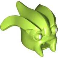 Minifig Head Special, Kranxx with Black Eyes and Open Mouth Print