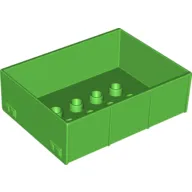 Duplo Trailer Bed with 2 x 4 Studs and Four Sides