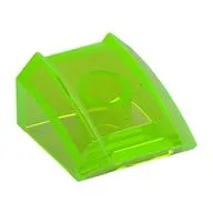 Slope Curved 2 x 2 with Lip, No Studs
