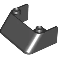 Windscreen 3 x 4 x 1 1/3 with 2 Studs on Top