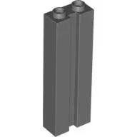 Brick Special 1 x 2 x 5 with Groove