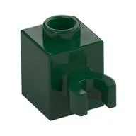 Brick Special 1 x 1 with Clip Vertical [Open O Clip, Hollow Stud]