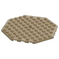 Plate Special 10 x 10 Octagonal with Hole