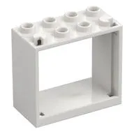 Window 2 x 4 x 3 Frame with Hollow Studs