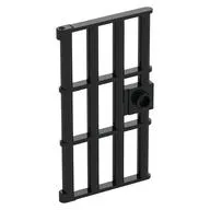 Door 1 x 4 x 6 Barred with Stud Handle